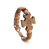 Pulseira Dezena com Cruz Bizantina