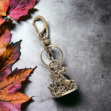Saint George Metal Keychain with Carabiner