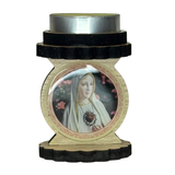 Luminária Mini Nossa Senhora de Fátima com vela