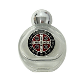 Saint Benedict Glass Bottle – 6cm