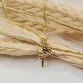 Necklace with Faith Pendant