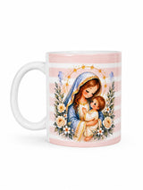 Caneca Nossa Senhora com Menino Jesus - Espanhol