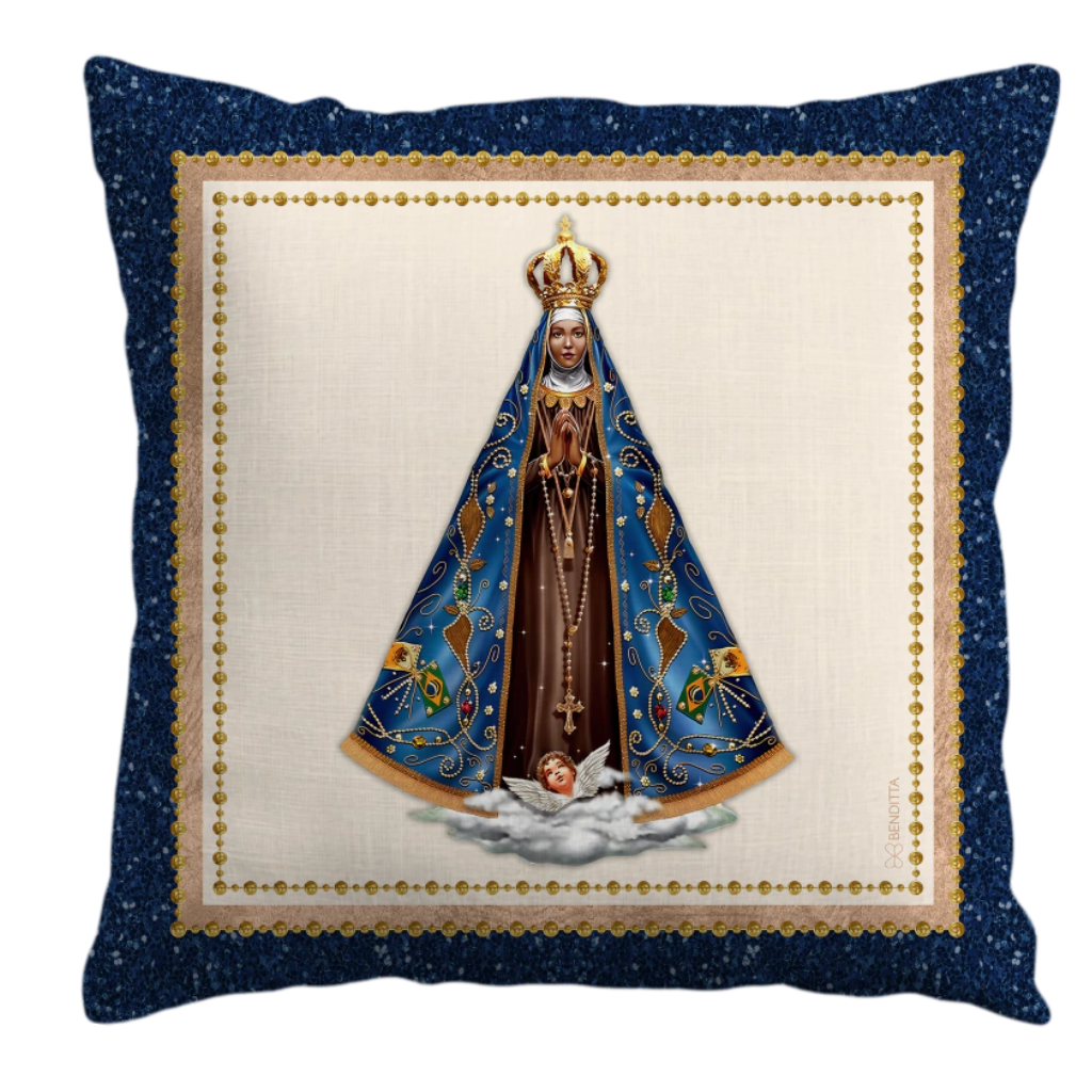 Capa de Almofada Nossa Senhora Aparecida