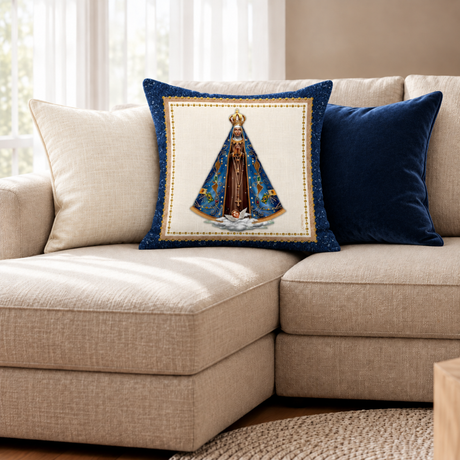 Capa de Almofada Nossa Senhora Aparecida