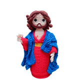 Jesus das Santas Chagas - Crochê - 25cm