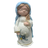 Nossa Senhora Grávida - 18cm - Crochê