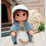 Our Lady of Graces - 11cm - Crochet