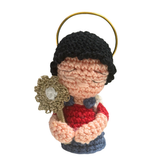 São Carlo Acutis - 7cm - Crochê
