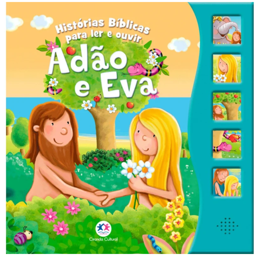 Livro Sonoro Adão e Eva
