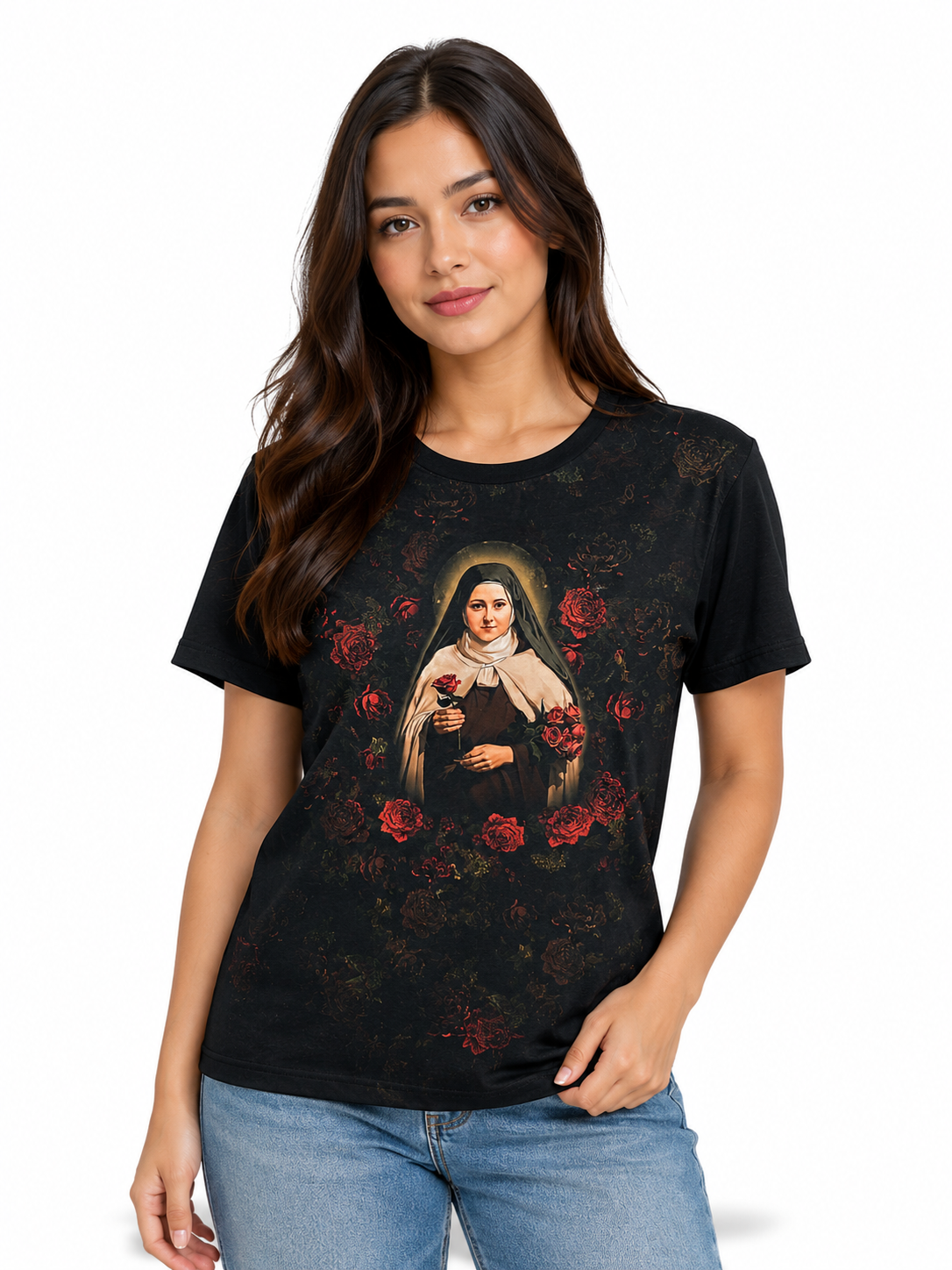 Baby look SAnta Teresinha