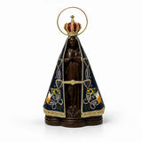A Padroeira do Brasil 20cm Resina (C/ Auréola)