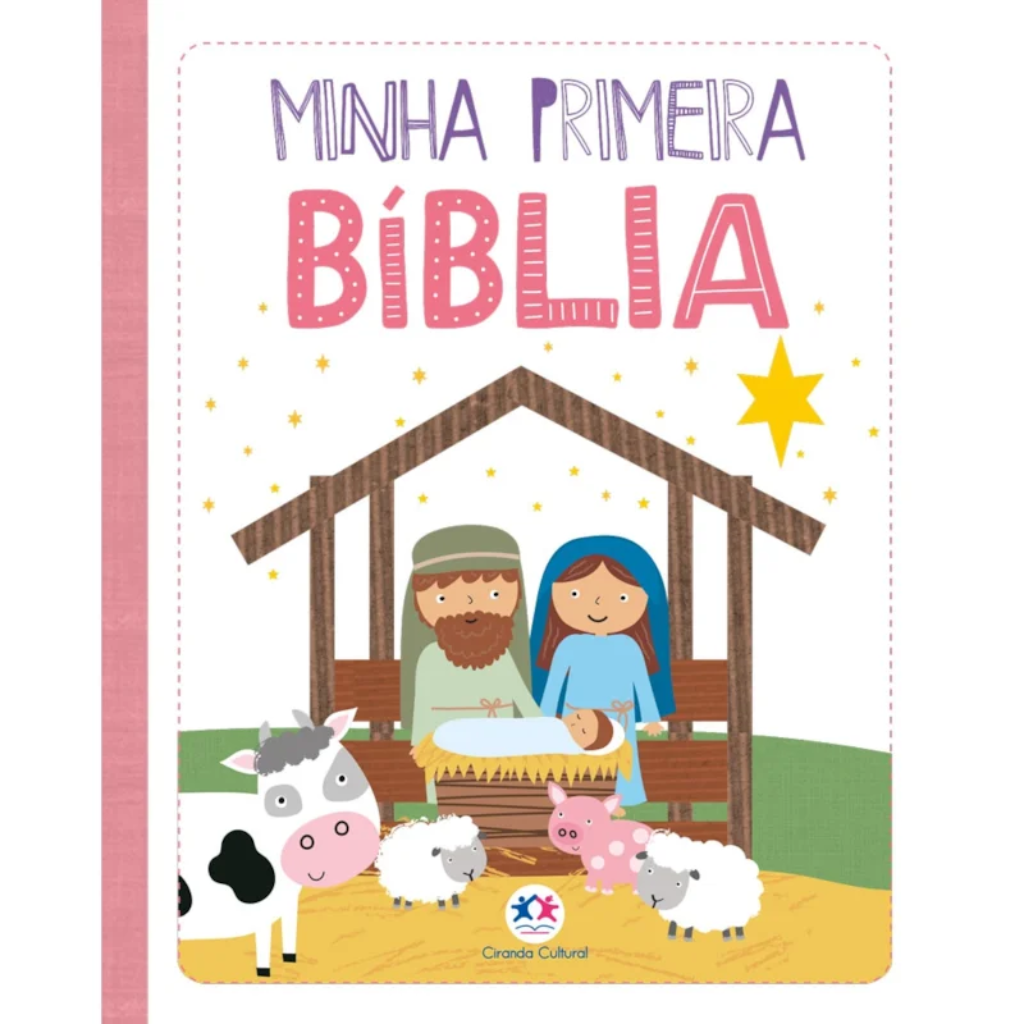 Minha Primeira Bíblia Meninas Almofadada