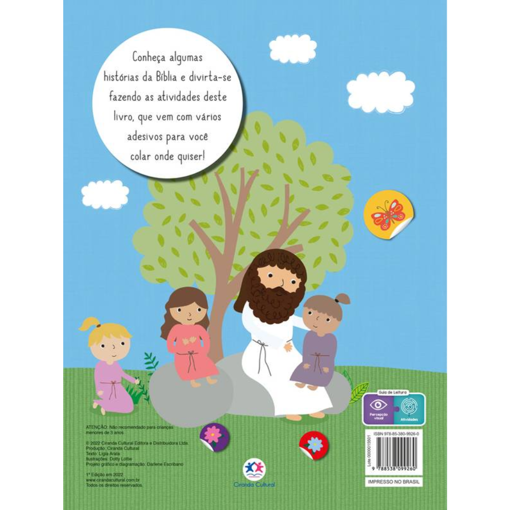 Histórias Bíblicas - Adesivos e atividades