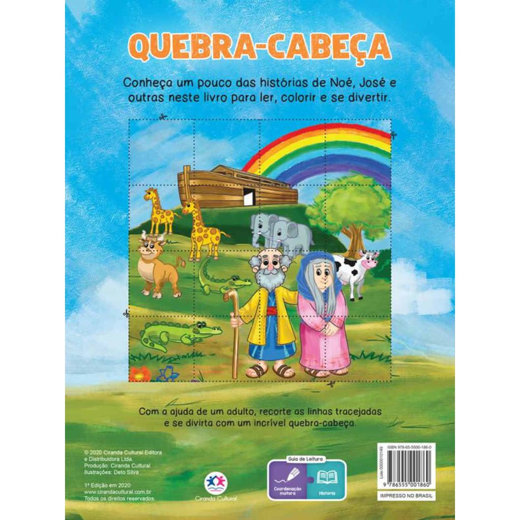 A Arca de Noé - Lendo e colorindo