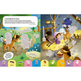 A vida de Jesus - Com Adesivos Brilhantes