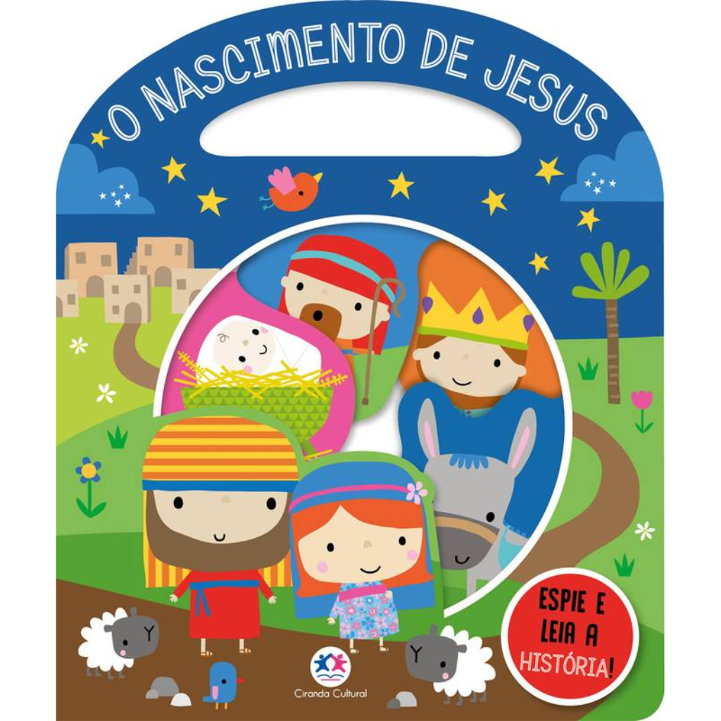 O nascimento de Jesus - Cartonado com alça