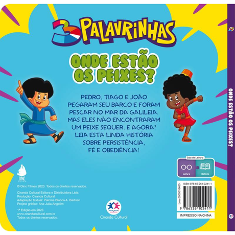 3 Palavrinhas - Onde estão os peixes?