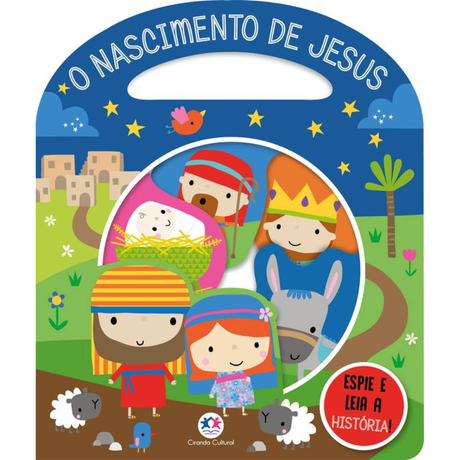 O nascimento de Jesus - Cartonado com alça