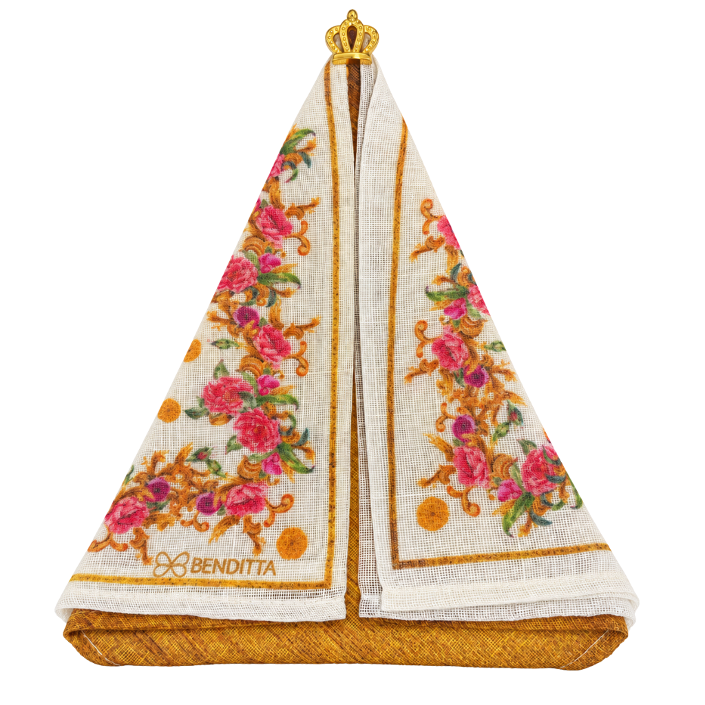 Jogo Americano Nossa Senhora Aparecida Off - 12pcs