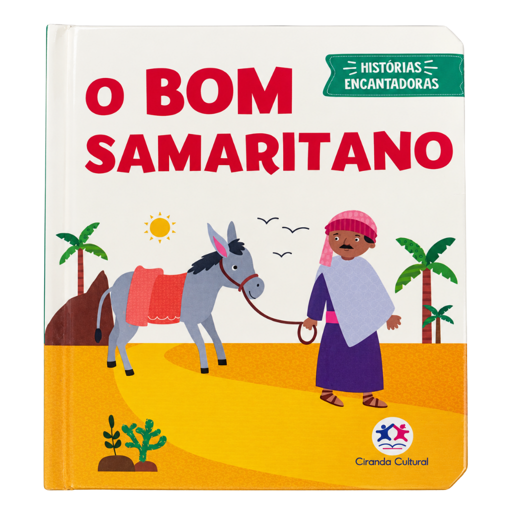O bom samaritano - Livro almofadado pequeno