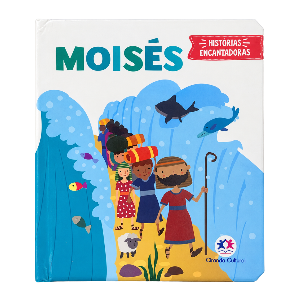 Moisés - Livro almofadado pequeno