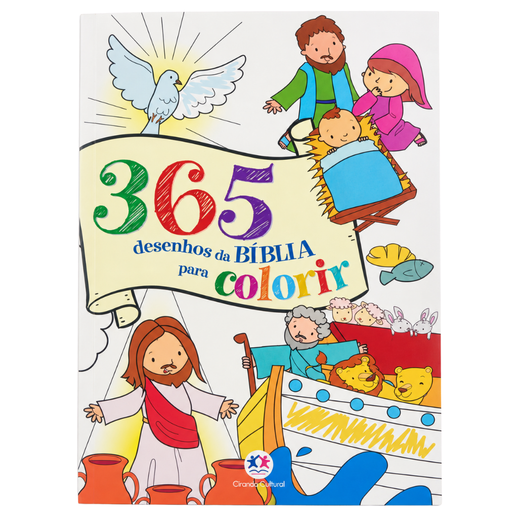 365 Desenhos da Bíblia para colorir
