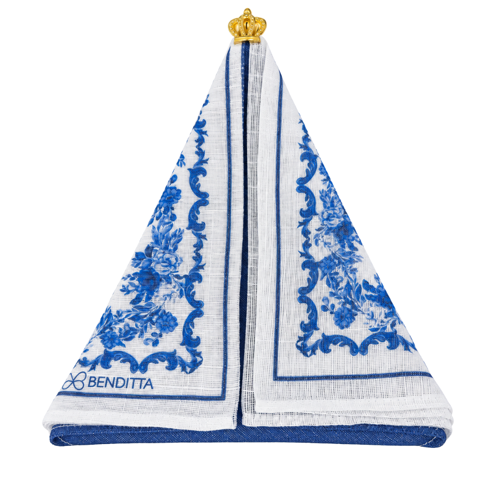 Jogo Americano Nossa Senhora  Aparecida - Azul