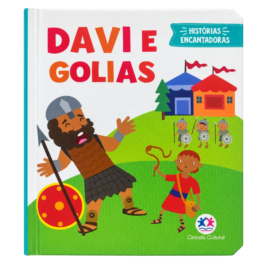 Davi e Golias - Livro almofadado pequeno
