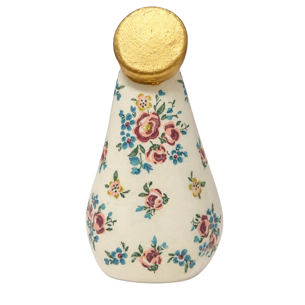 Imagem Nossa Senhora Aparecida Floral - 9 cm