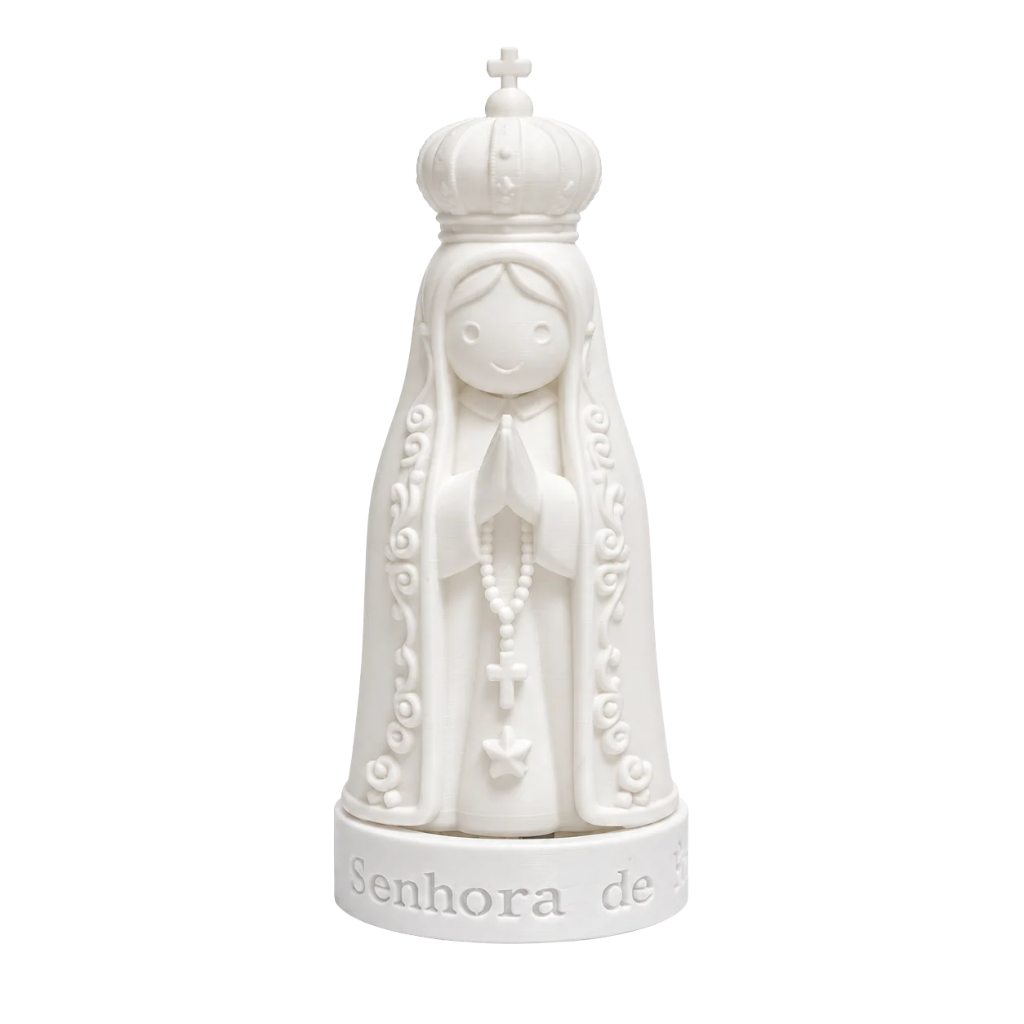 Luminária Nossa Senhora de Fátima LED RGB