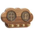 Saint Benedict Wall Key Holder