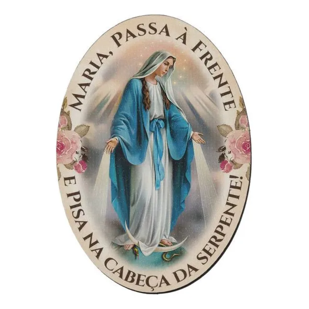 Resin-coated magnet Our Lady of Grace