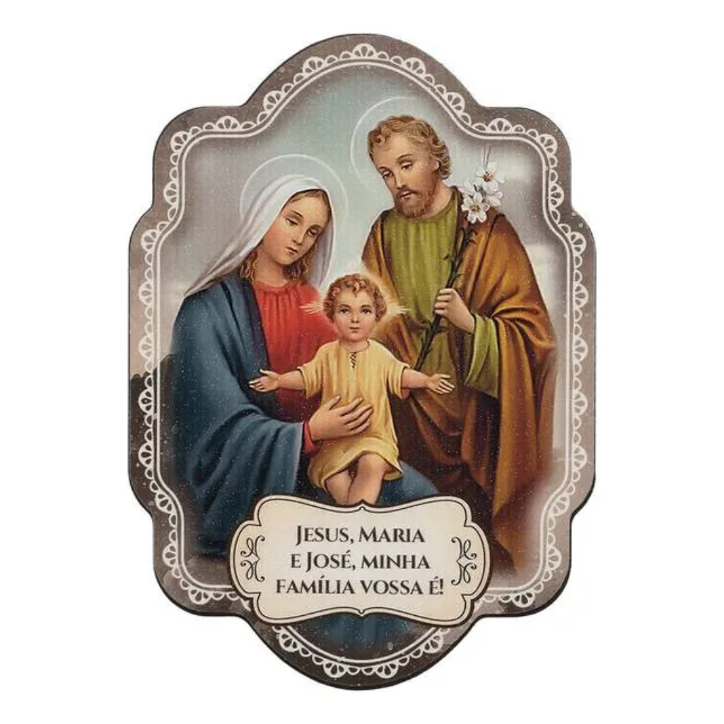Sacred Family Resin Magnet
