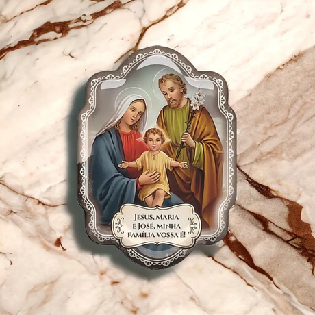 Adesivo Sagrada Família Resinado