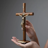 Crucifixo Mesa/Parede 26cm