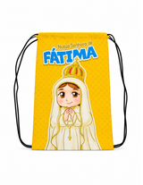Sacochila Infantil Nossa Senhora de Fatima