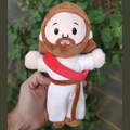 Jesus Cristo Pelúcia Luxo Boneco