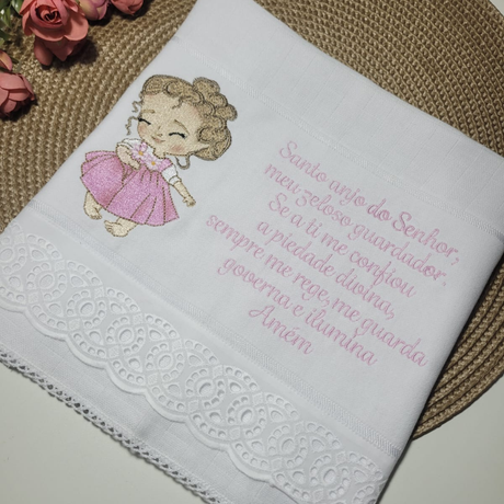 Pink Angel Washcloth - for Mouth